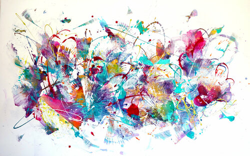 Beyond di Simone Monney, Pittura in vendita su Singulart