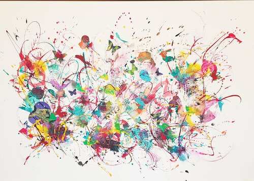 Metamorphosis di Simone Monney, Pittura in vendita su Singulart