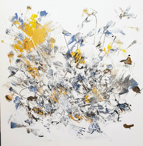 into the light di Simone Monney, Pittura in vendita su Singulart