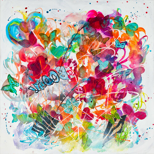 Boom me up van Simone Monney, Schilderij te koop op Singulart