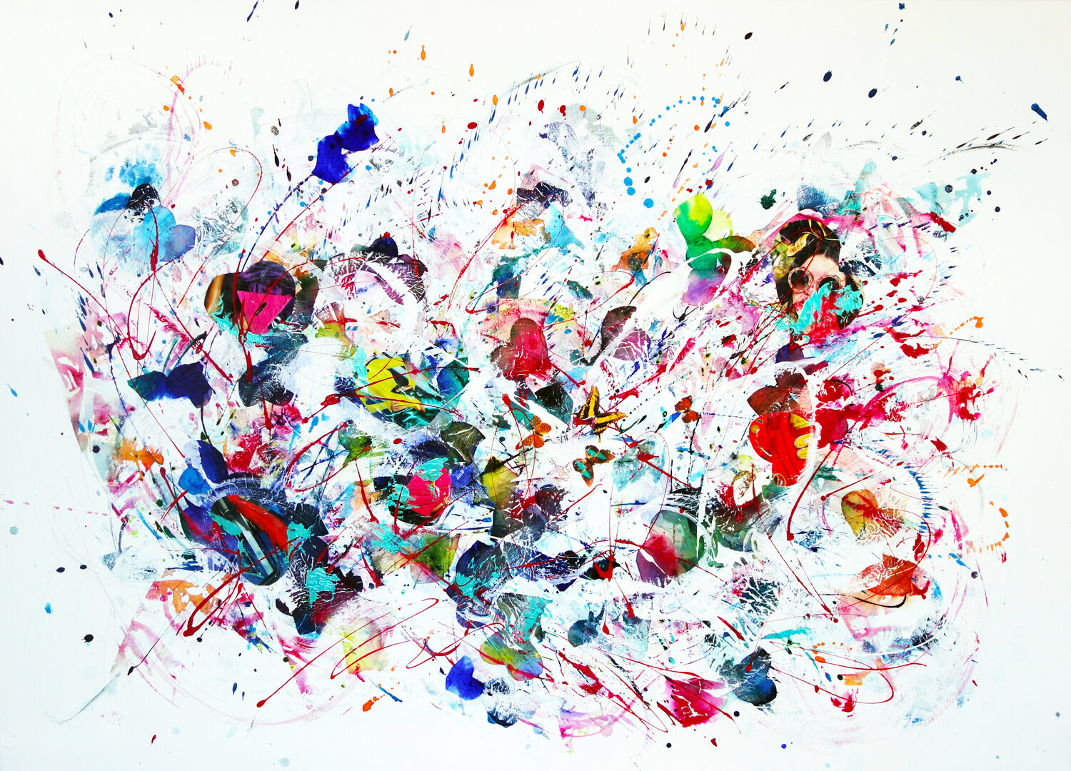follow the butterflies Simone Monney