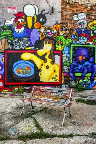 Love Bench 2 de Jack Hayhow, Fotografía a la venta en Singulart