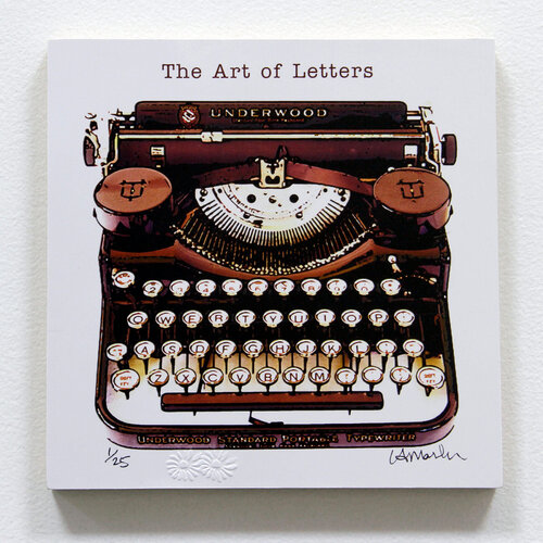 The Art Of Letters von Louise Marler, Druck kaufen auf Singulart
