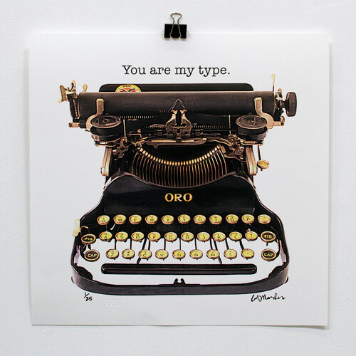 You Are My Type de Louise Marler, Impresión a la venta en Singulart