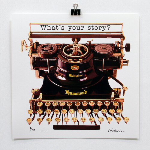 What’s Your Story de Louise Marler, Impresión a la venta en Singulart