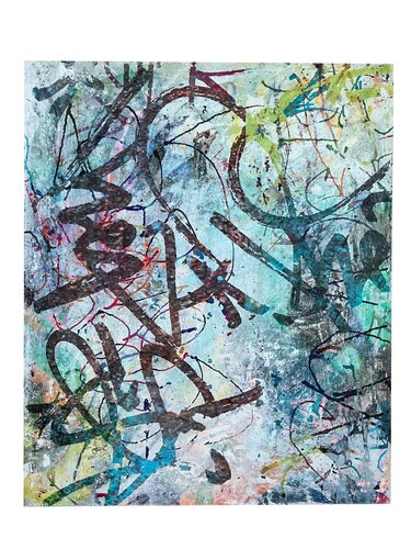 Get Happy No. 2 de Katrina Revenaugh, Pintura a la venta en Singulart