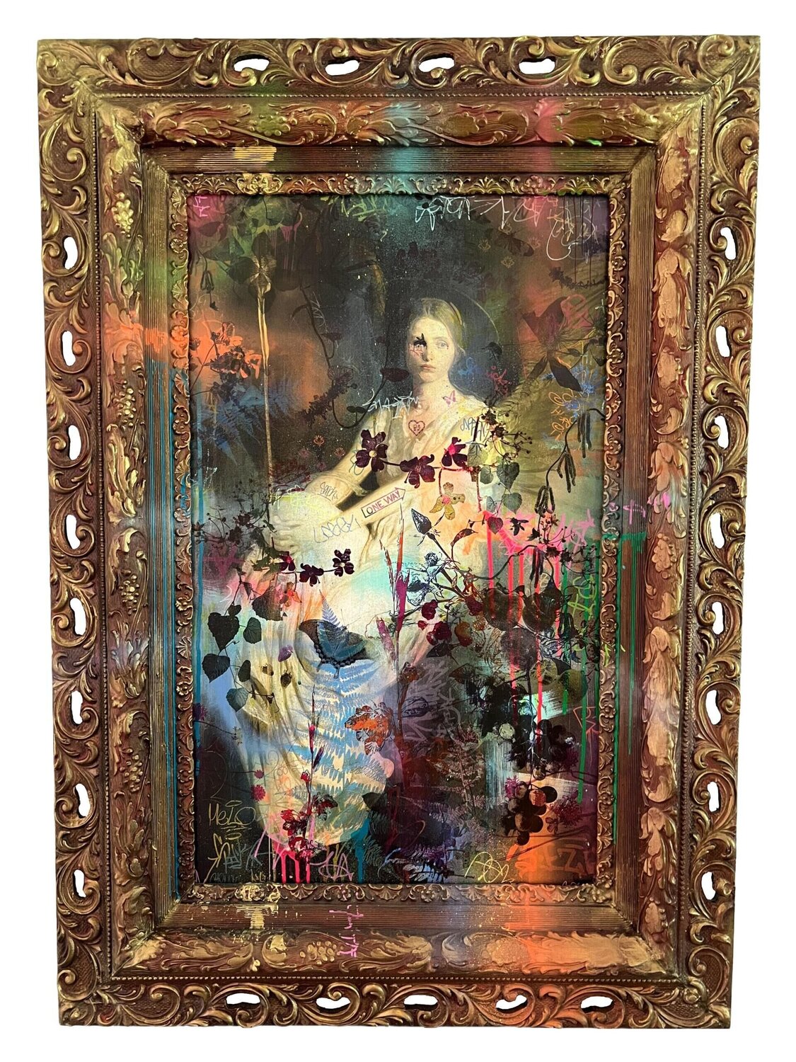 Bee Empathetic Katrina Revenaugh Dipinto originale in vendita