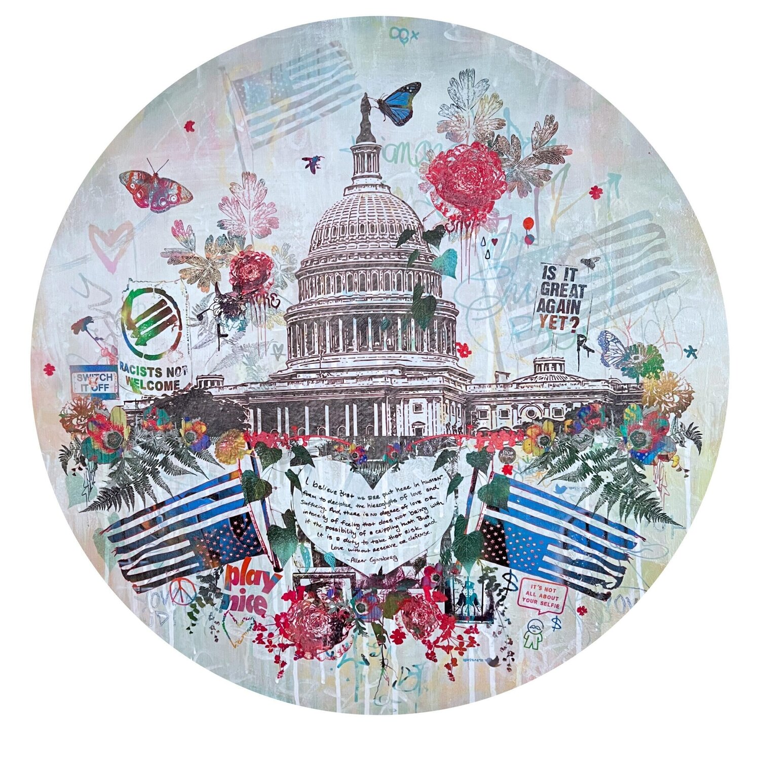 Capitol Improvements Katrina Revenaugh Dipinto originale in vendita