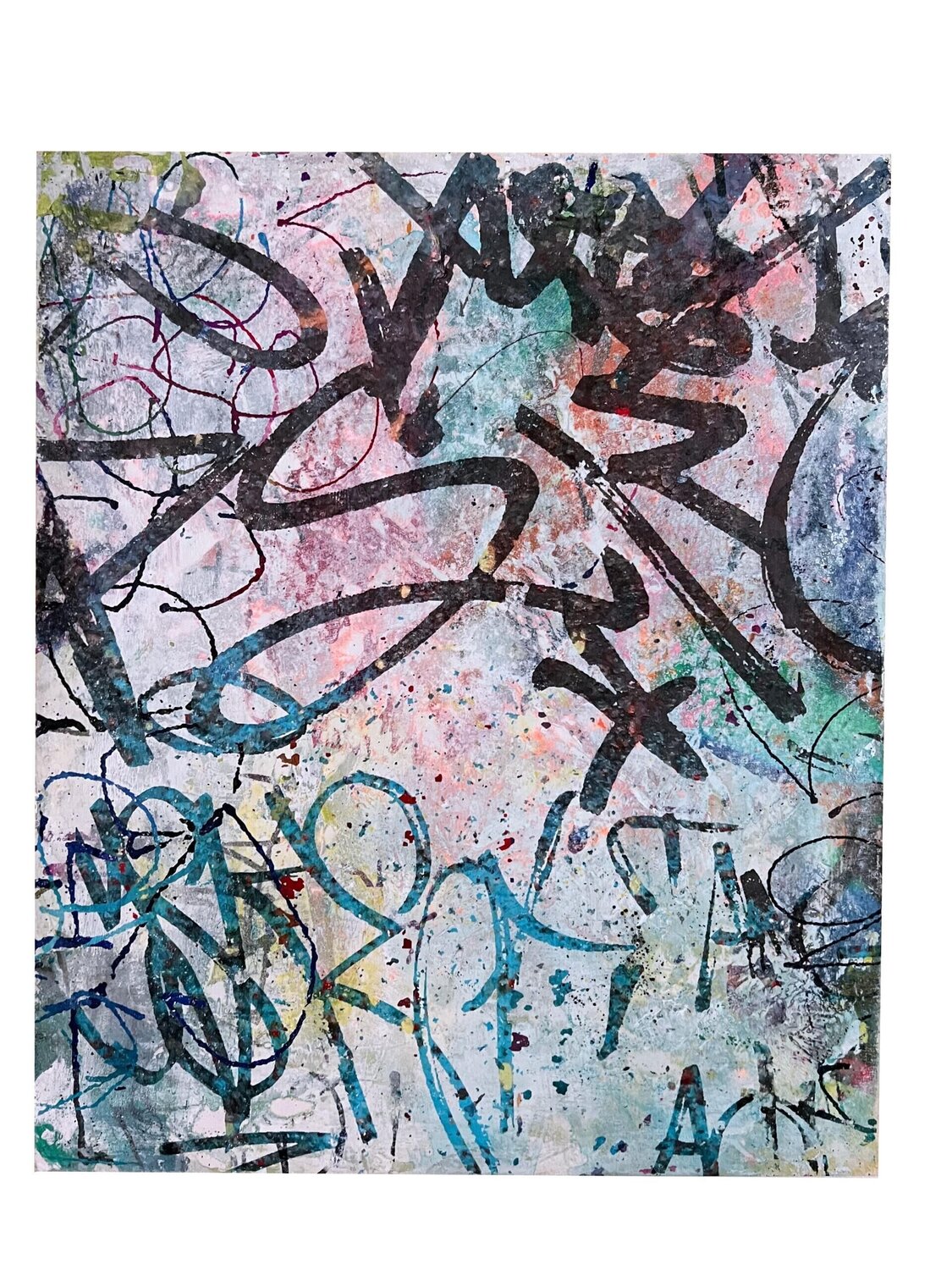 Get Happy No. 1 Katrina Revenaugh Dipinto originale in vendita