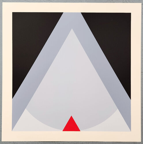 Concrete Composition (Konkrete Kunst, Constructivsm, Geometric Abstraction) von Friedrich Geiler, Druck kaufen auf Singulart