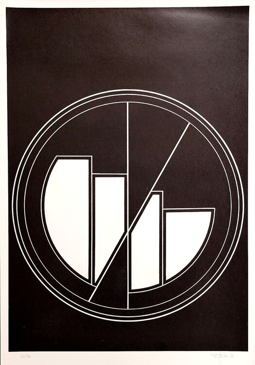 Concrete Composition (Konkrete Kunst, Constructivsm, Geometric Abstraction) Friedrich Geiler