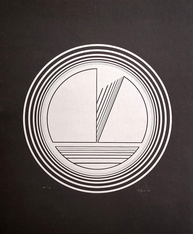 Concrete Composition (Konkrete Kunst, Constructivsm, Geometric Abstraction) Friedrich Geiler
