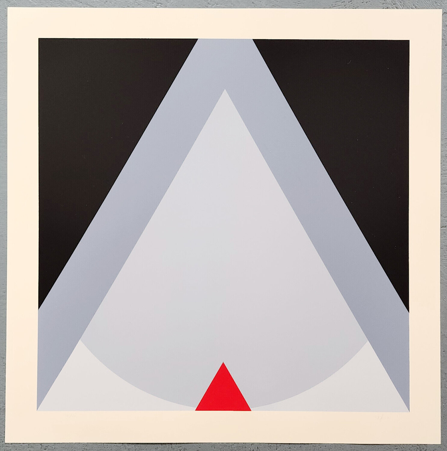 Concrete Composition (Konkrete Kunst, Constructivsm, Geometric Abstraction) Friedrich Geiler
