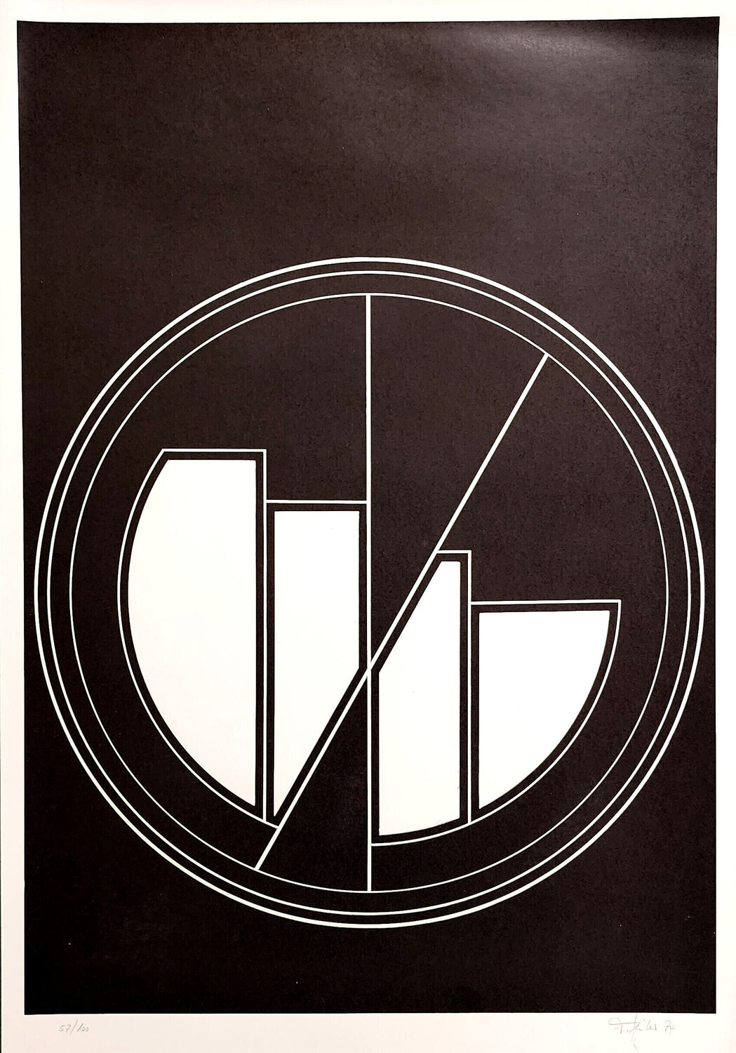 Concrete Composition (Konkrete Kunst, Constructivsm, Geometric Abstraction) Friedrich Geiler