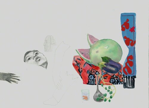 Letting me see: warm enough (1/2) by Peyton Pitts, 종이 for Sale on Singulart