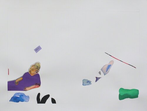 And for hours used no hot words (1/2) by Peyton Pitts, 종이 for Sale on Singulart