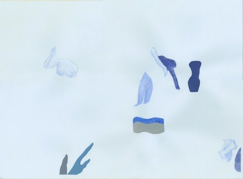 Words dropped like plum (1/2) by Peyton Pitts, 종이 for Sale on Singulart