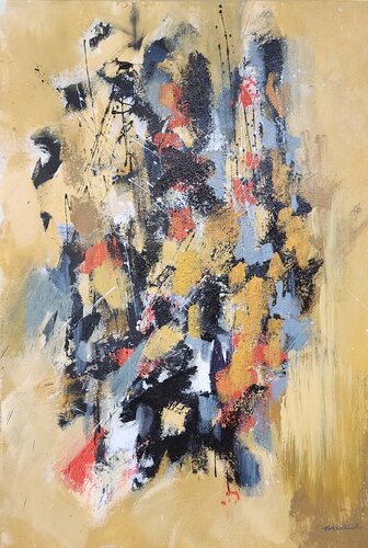 Beach Pool van Ted Hinrichs, Schilderij te koop op Singulart