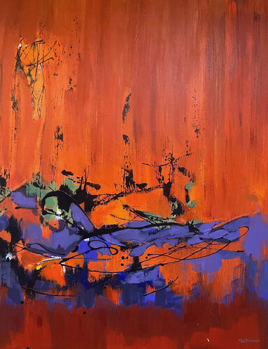 Spirit and the Quiet van Ted Hinrichs, Schilderij te koop op Singulart