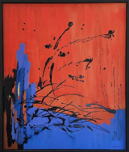 Vehement van Ted Hinrichs, Schilderij te koop op Singulart