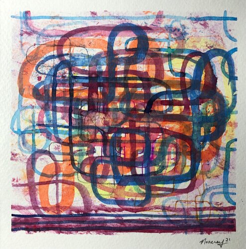 Holy Bandana van JB Nearsy, Schilderij te koop op Singulart