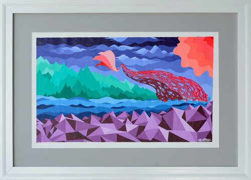 Probity in the Quiet of Fear by JB Nearsy, Painting for Sale on Singulart