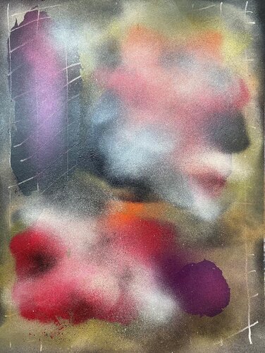  Untitled (Nebula, Street Art, Sprayer, Colorful, Galaxy) von JB Nearsy, Malerei kaufen auf Singulart