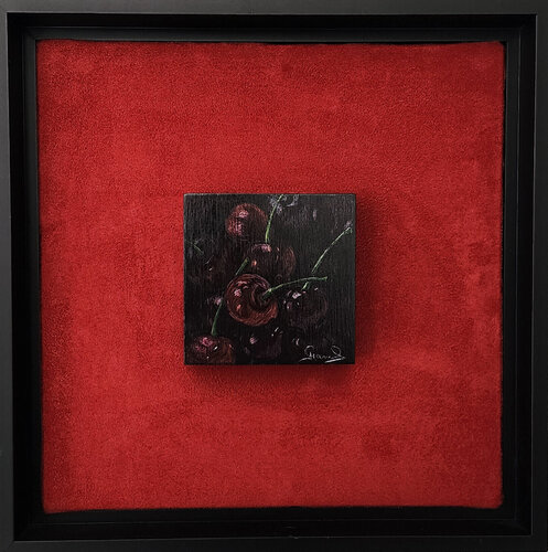 Cherries van Genevieve Hamel, Schilderij te koop op Singulart