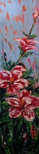 Hibiscus von Genevieve Hamel, Malerei kaufen auf Singulart