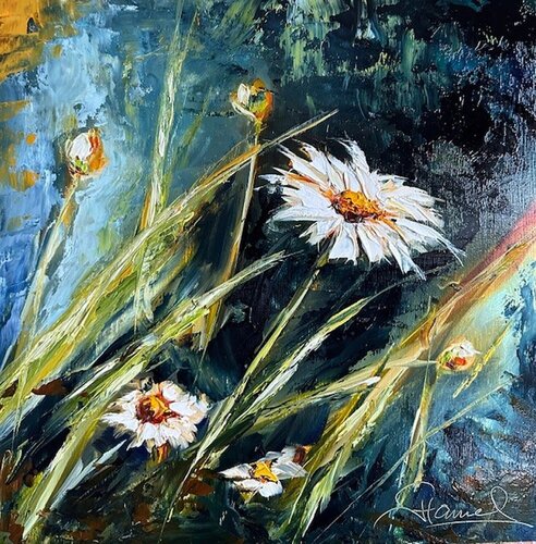 Good Morning van Genevieve Hamel, Schilderij te koop op Singulart