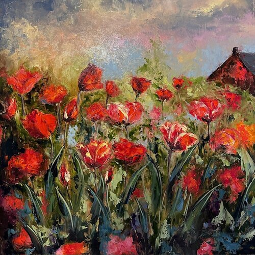 Red Barn Genevieve Hamel