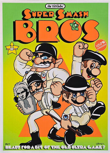 Super Smash Bros (FREE CONUS SHIPPING) van Rf Art, Afdruk te koop op Singulart
