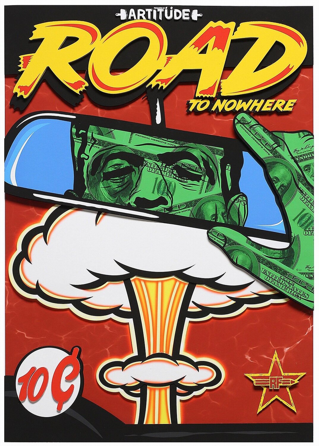 Road to Nowhere (FREE CONUS SHIPPING) Rf Art