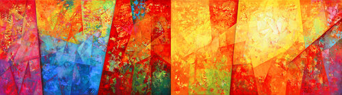 Homewards II. / diptych van Robert Pelles, Schilderij te koop op Singulart