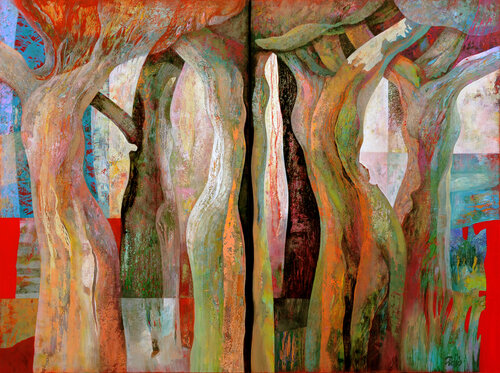 Awakening (2025) van Robert Pelles, Schilderij te koop op Singulart