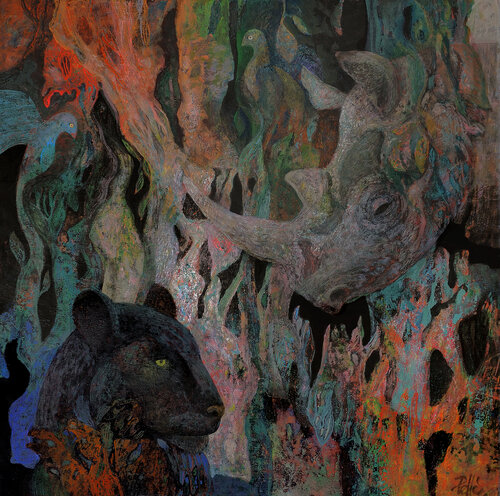 Eden XIV. (2026) van Robert Pelles, Schilderij te koop op Singulart