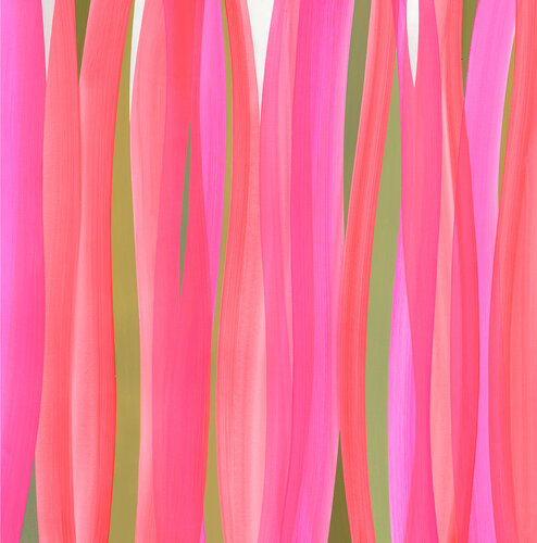 Flow - The garden di Robert Pelles, Pittura in vendita su Singulart