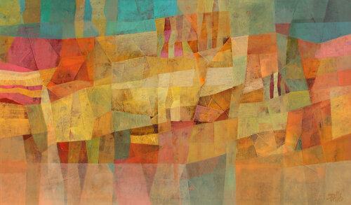 Homewards XII. di Robert Pelles, Pittura in vendita su Singulart