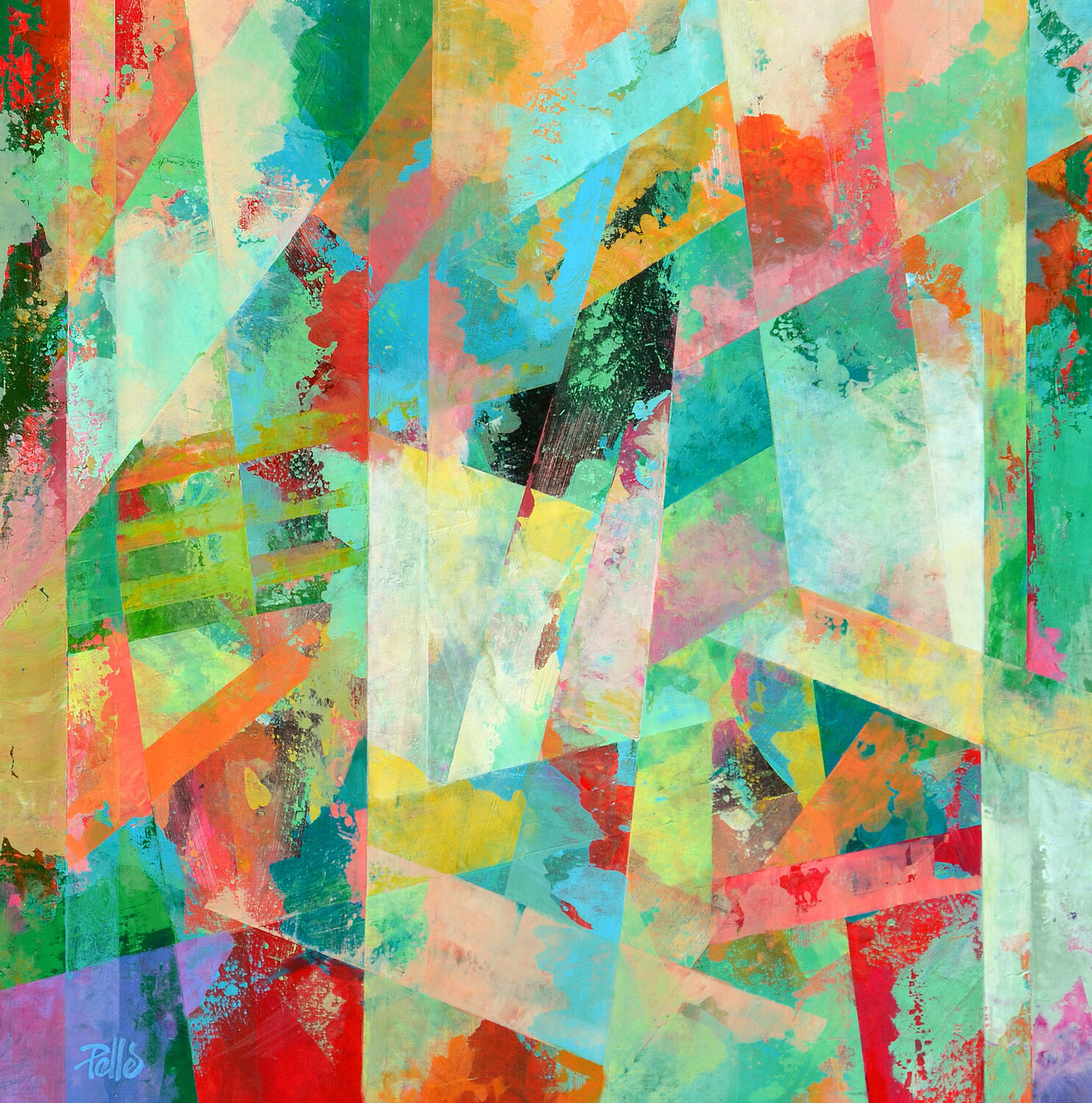 A happy day I. Robert Pelles Peinture originale à vendre