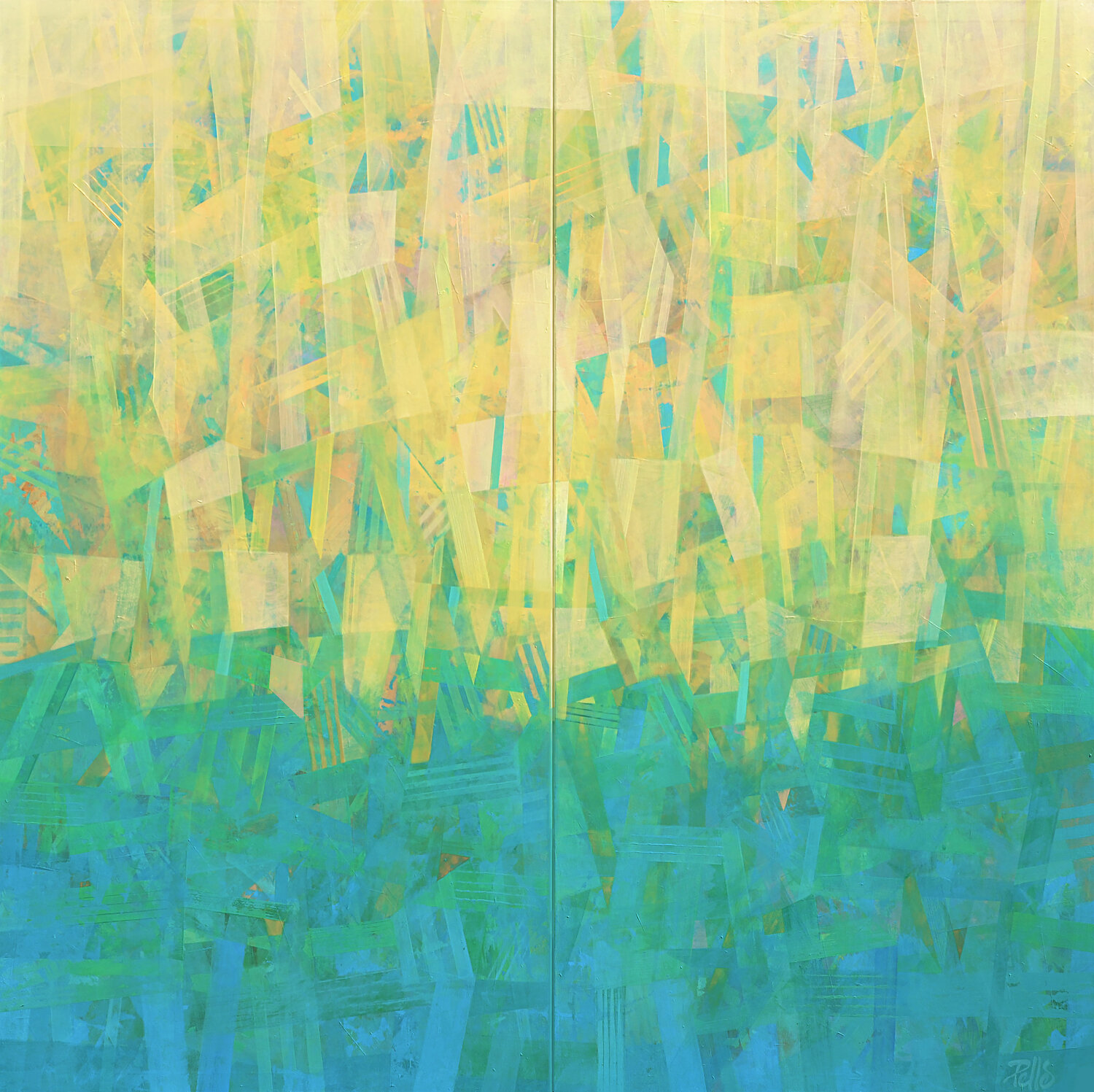 Summertime I. / diptych Robert Pelles