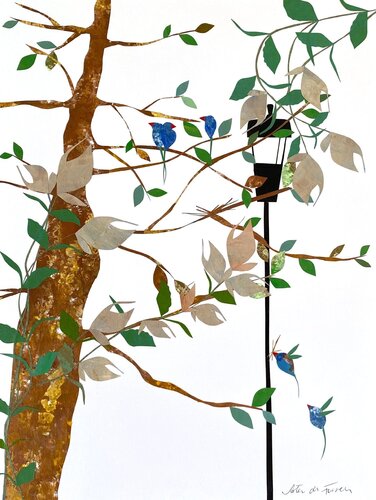 Nest Builder de Aster da Fonseca, Pintura a la venta en Singulart
