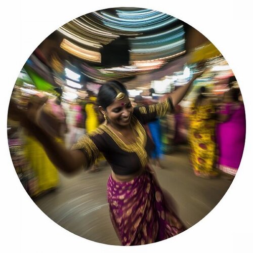 Ahmedabad 151213-73 (India, Street Dancer, Movement, Rhythm, Vibes) van Lord Fauntleroy, Fotografie te koop op Singulart