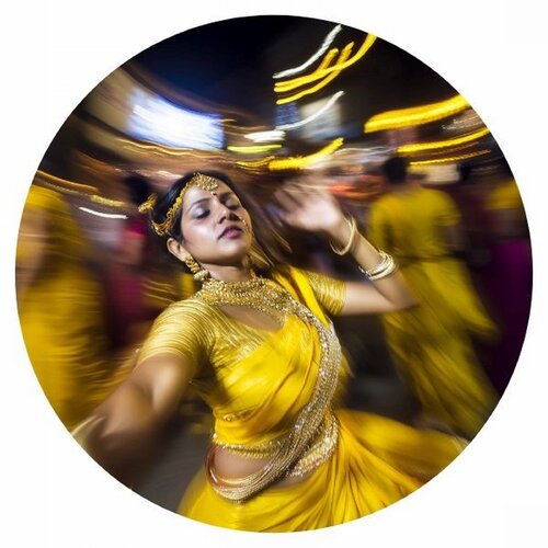Ahmedabad 151213-42 (India, Street Dancer, Movement, Rhythm, Vibes) van Lord Fauntleroy, Fotografie te koop op Singulart