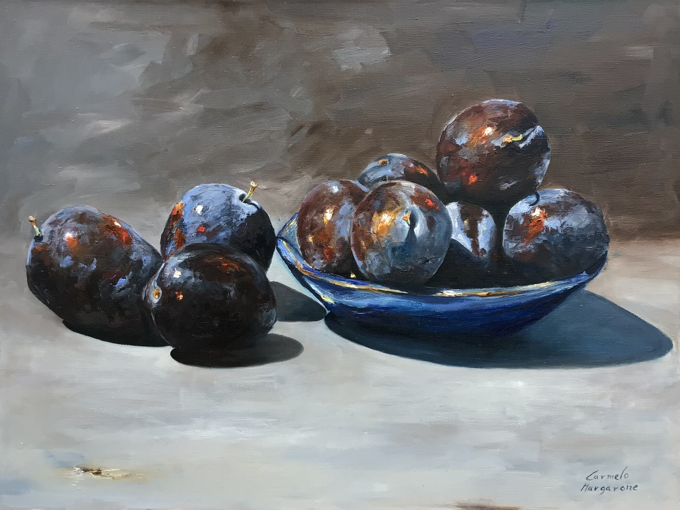 Thema blaubeere Gemälde