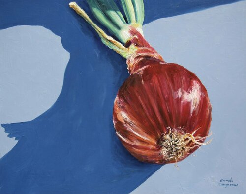 Cipolla rossa di Carmelo Margarone, Pittura in vendita su Singulart