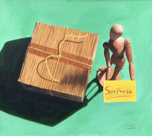Sorpresa by Carmelo Margarone, Painting for Sale on Singulart