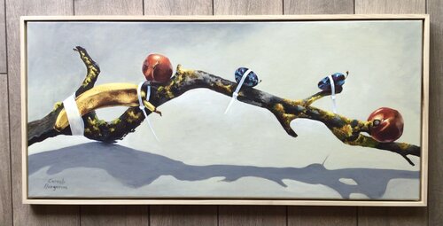 Ramo di frutta van Carmelo Margarone, Schilderij te koop op Singulart