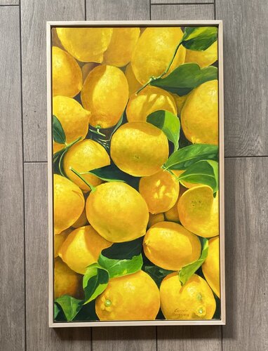 Limoni di Carmelo Margarone, Pittura in vendita su Singulart