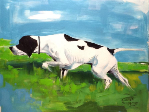Pointer di Carmelo Margarone, Pittura in vendita su Singulart