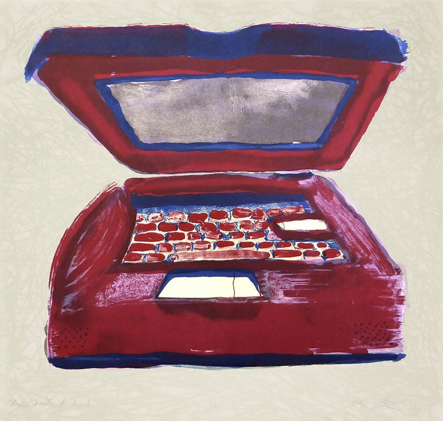 Laptop Accessing Web Andrzej Zielinski